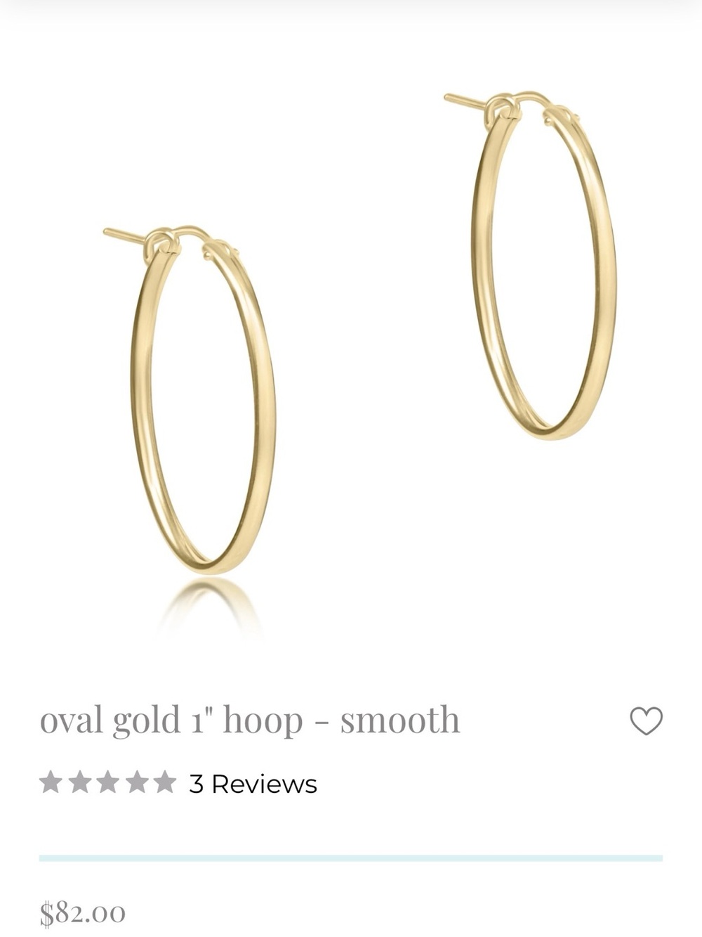 Enewton Oval Hoop Earrings - Picture 2 of 2